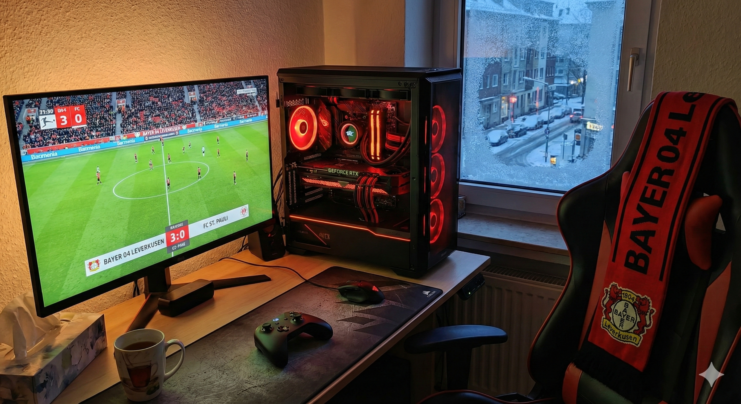 Urlaub, Werkself-Sieg & neuer Gaming-PC!