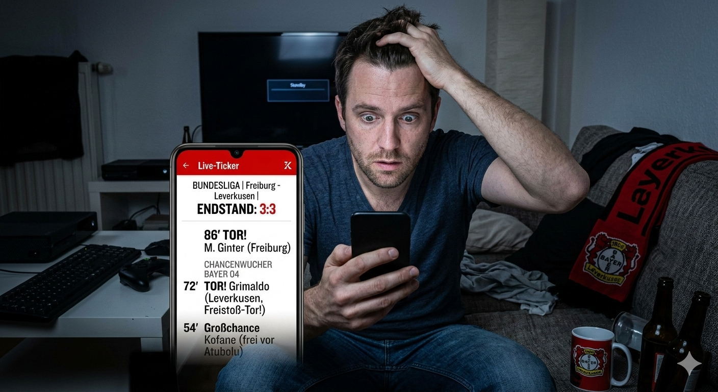 Chancenwucher deluxe: Bayer 04 killt Nerven