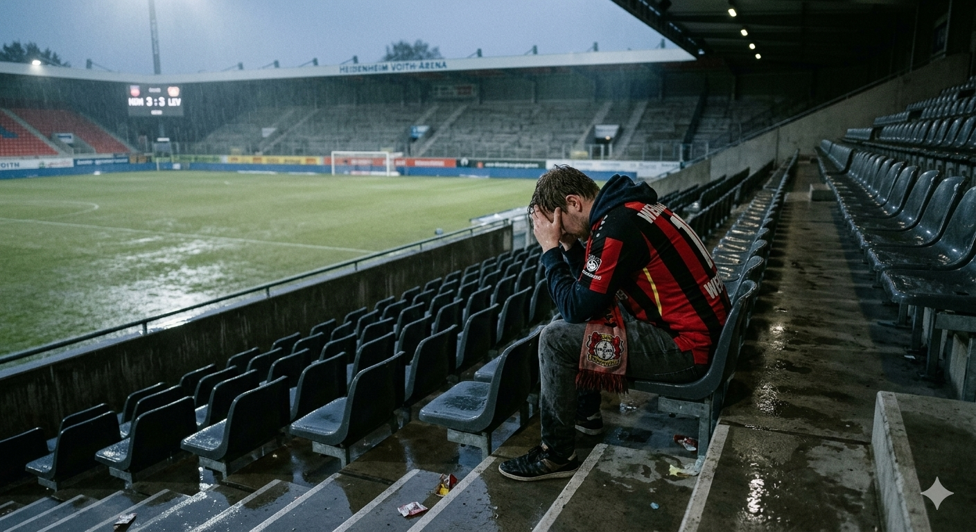 3:3 in Heidenheim: Champions League abgehakt?