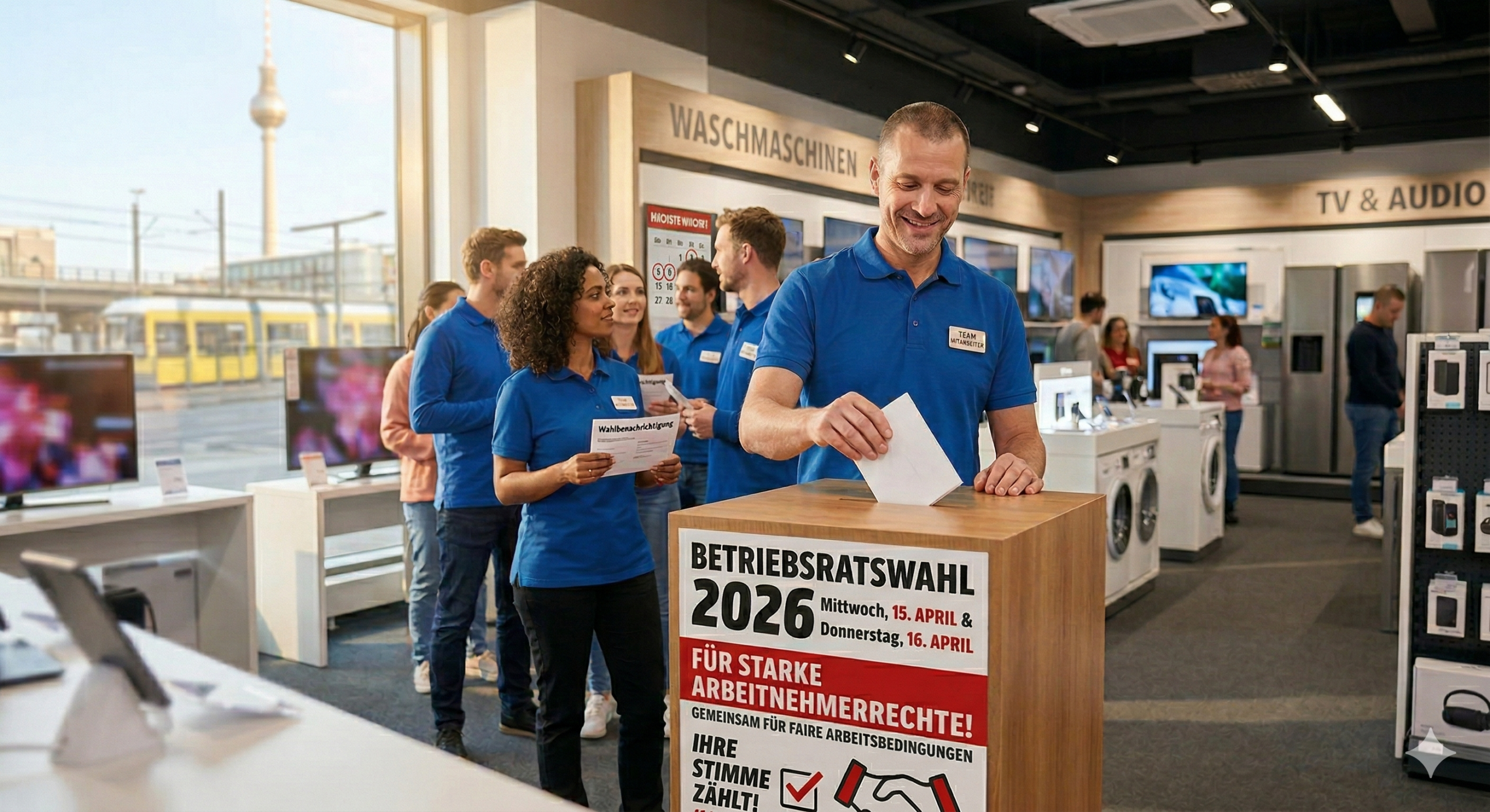 Betriebsratswahl 2026: Warum deine Stimme am Alex zählt