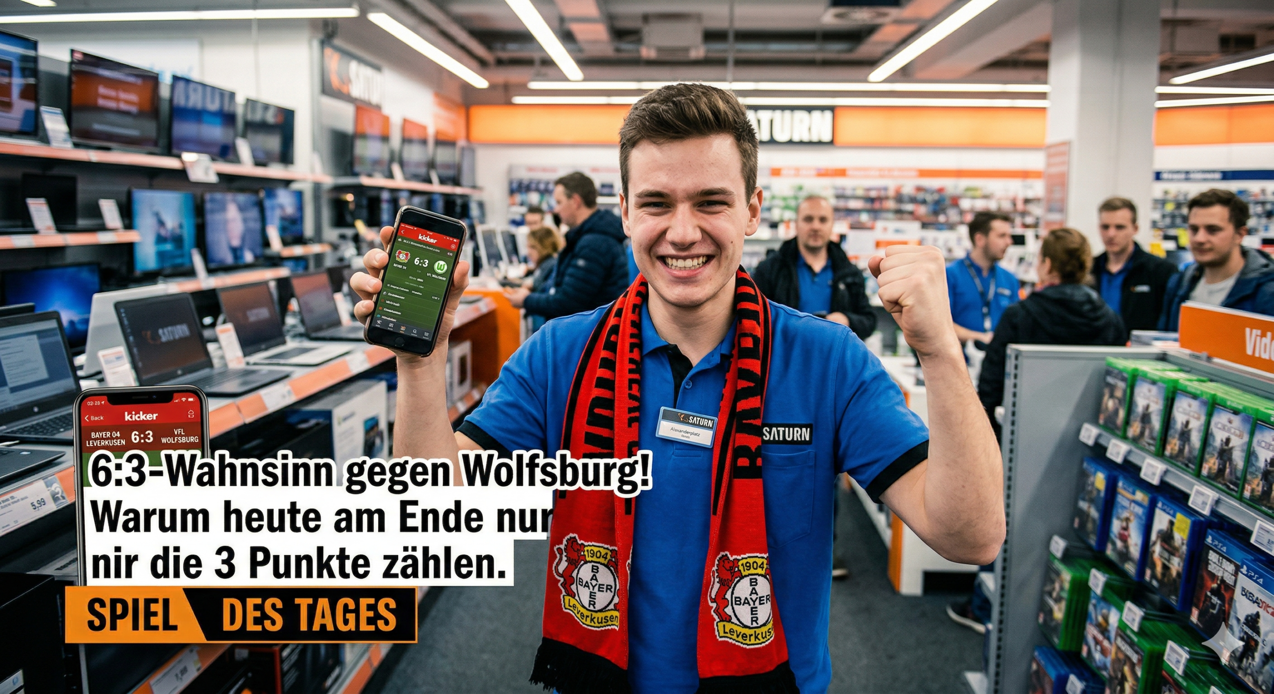 6:3-Wahnsinn gegen Wolfsburg: Nur der Sieg zählt!